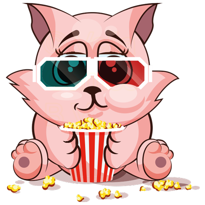 Fluffy The Cat - Purr! messages sticker-1