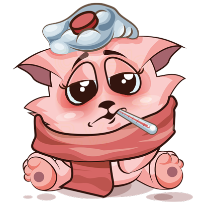 Fluffy The Cat - Purr! messages sticker-10