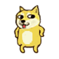 Doge messages sticker-5