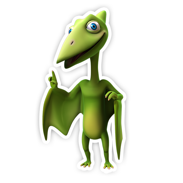Dinosaur Train: Paint and Match messages sticker-11