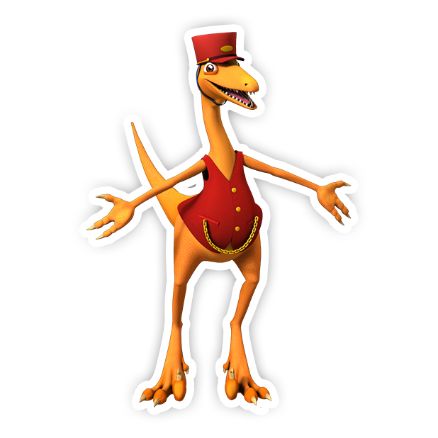 Dinosaur Train: Paint and Match messages sticker-9