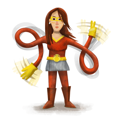 Strange Super Heroes Stickers messages sticker-9