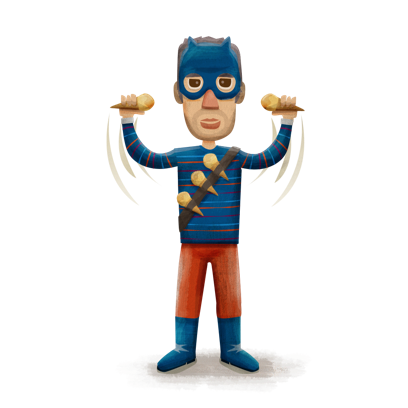 Strange Super Heroes Stickers messages sticker-2