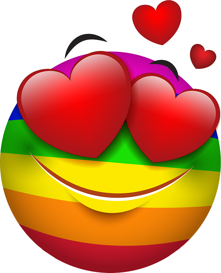 Rainbow Smileys Stickers messages sticker-3