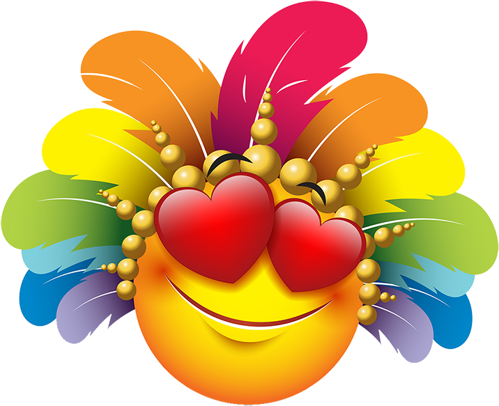 Carnival Smileys Stickers messages sticker-1