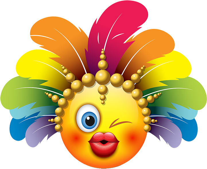 Carnival Smileys Stickers messages sticker-9