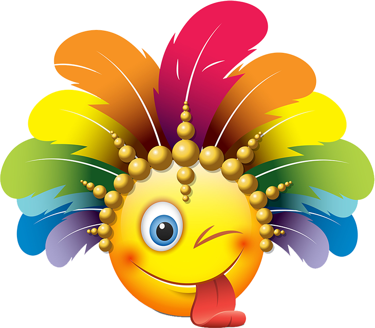 Carnival Smileys Stickers messages sticker-11