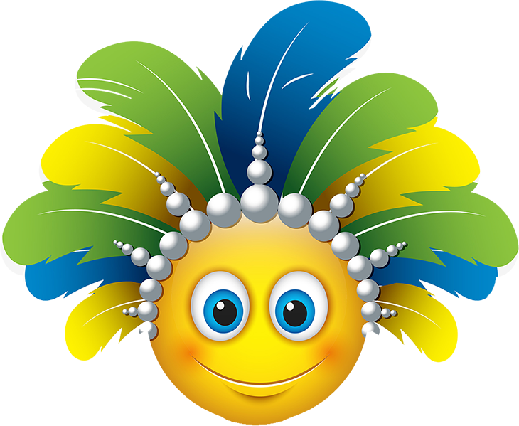 Carnival Smileys Stickers messages sticker-7