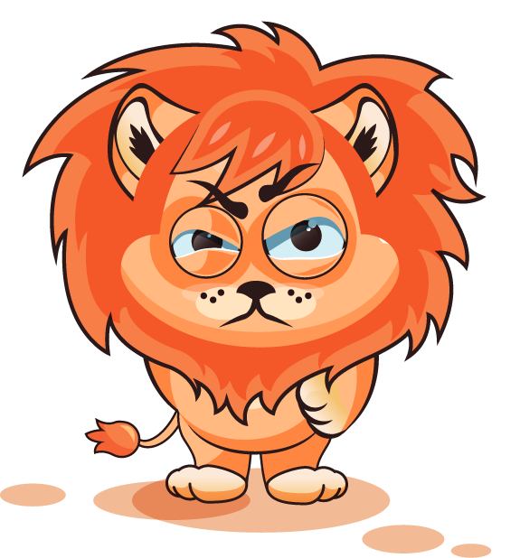 Lion - Stickers for iMessage messages sticker-4