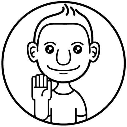 Aniemoji Friendly Guy messages sticker-5