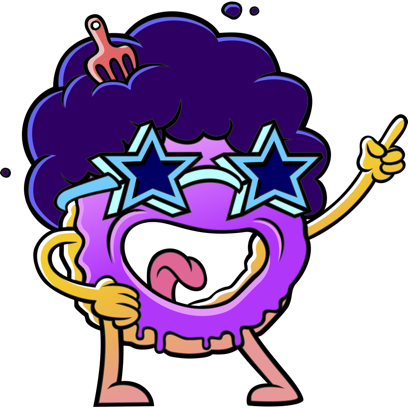 Donut Velvet Jones messages sticker-0