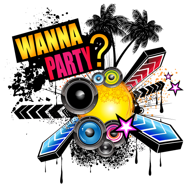 Let's Party Stickers for iMessages messages sticker-10