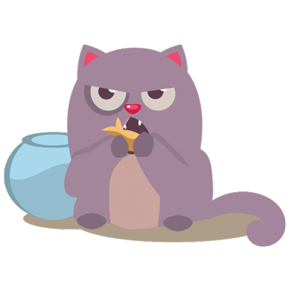 Cat Perfect Pet messages sticker-1