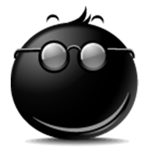 Black Emoji Sticker Pack for iMessage messages sticker-10