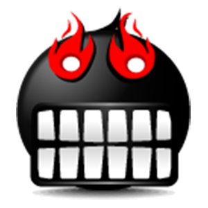 Black Emoji Sticker Pack for iMessage messages sticker-1