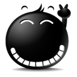 Black Emoji Sticker Pack for iMessage messages sticker-5