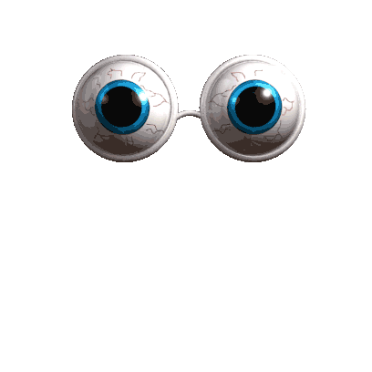 Spring Glasses by Sticky3D™ messages sticker-1