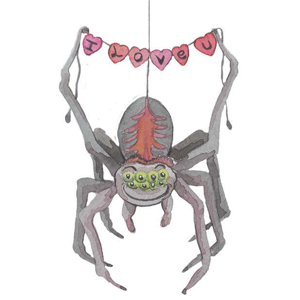 Silly Spiders by Rhea Dennis messages sticker-7
