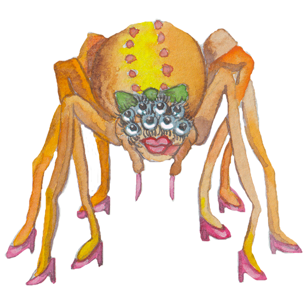 Silly Spiders by Rhea Dennis messages sticker-5
