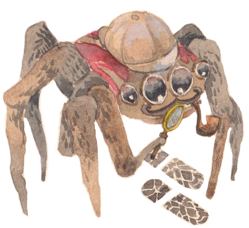 Silly Spiders by Rhea Dennis messages sticker-4