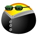Black Emojis Stickers Pack for iMessage messages sticker-4