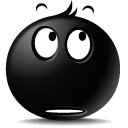 Black Emojis Stickers Pack for iMessage messages sticker-6