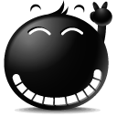 Black Emojis Stickers Pack for iMessage messages sticker-11