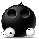 Black Emojis Stickers Pack for iMessage messages sticker-10