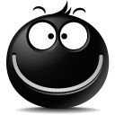 Black Emojis Stickers Pack for iMessage messages sticker-9
