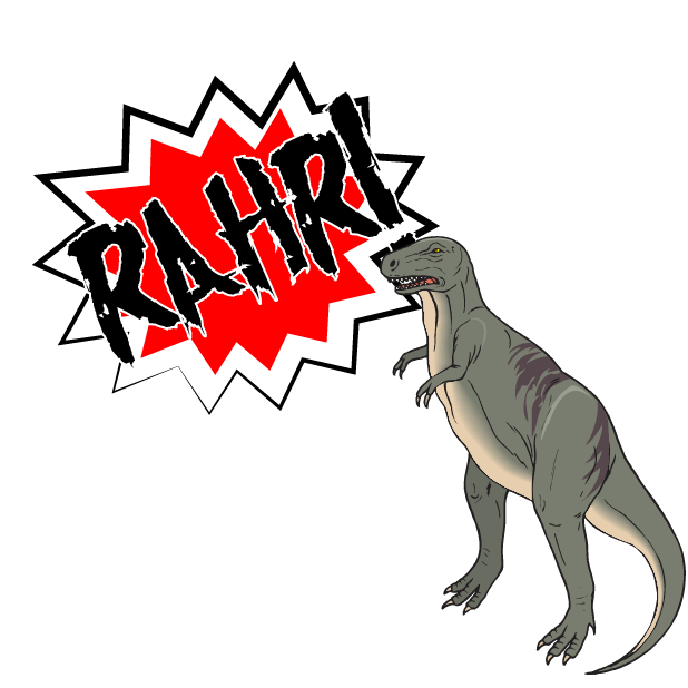 Battle Text-Attack of the Dinosaurs! messages sticker-0