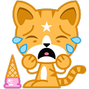 Cat Stickers Pack for iMessage messages sticker-6