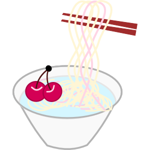 Japanese Food Sticker 日本の晩御飯-夏- messages sticker-8