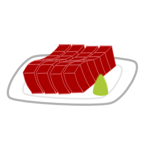 Japanese Food Sticker 日本の晩御飯-夏- messages sticker-10