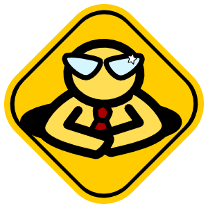 Road sign with Mr Tuna Melt messages sticker-7