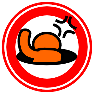 Road sign with Mr Tuna Melt messages sticker-5
