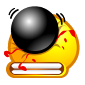 Yellow Bubble Emoji Sticker Pack for iMessage messages sticker-8