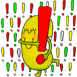 Just Bean Happy: #3 English and Japanese stickers messages sticker-2