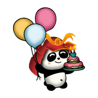SAMURAI PANDA 2 (Animated) stickers by CandyA$$ messages sticker-9