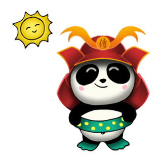 SAMURAI PANDA 2 (Animated) stickers by CandyA$$ messages sticker-6