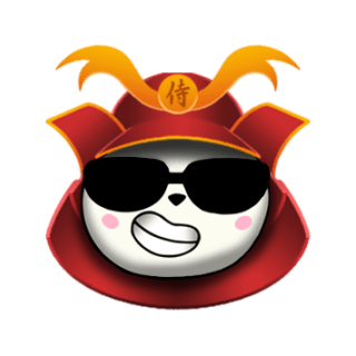 SAMURAI PANDA 2 (Animated) stickers by CandyA$$ messages sticker-4