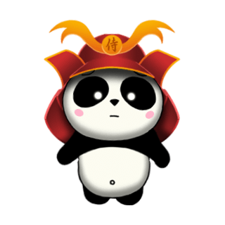 SAMURAI PANDA 2 (Animated) stickers by CandyA$$ messages sticker-11