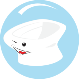 Toilet Pan messages sticker-0