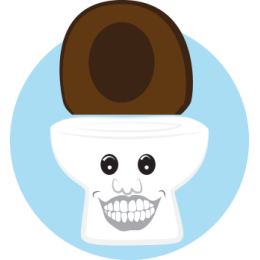 Toilet Pan messages sticker-11