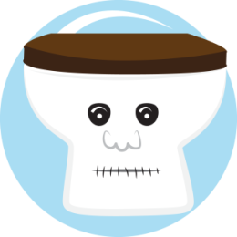 Toilet Pan messages sticker-6