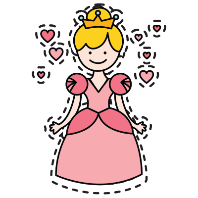 Stickers for princesses messages sticker-3