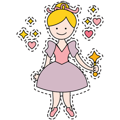 Stickers for princesses messages sticker-4