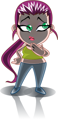 WomanAvatarSticker messages sticker-7