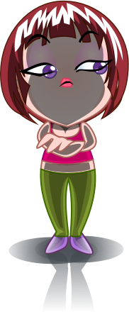 WomanAvatarSticker messages sticker-9