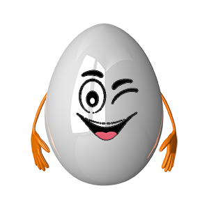 Easter Egg Smileys for iMessage messages sticker-6
