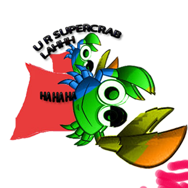 Super Crab Stickers 超蟹贴纸 messages sticker-4